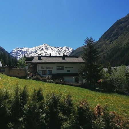 Haus Bergwind Lägenhet Sankt Leonhard im Pitztal Exteriör bild